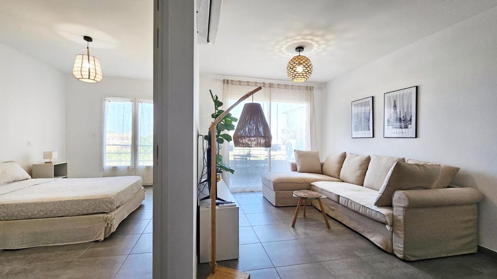 Superbe T2 Neuf, Tout Proche Plage. De 2 A 4 Pers Apartment Folelli Bagian luar foto